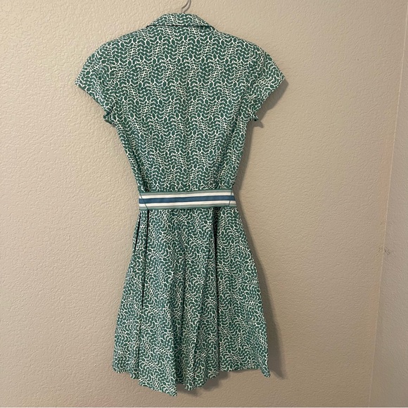 Boden Dress with Button Front and Pockets, 4. Matching ribbon belt. - Picture 2 of 11